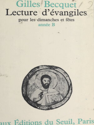 cover image of Lecture d'Évangiles